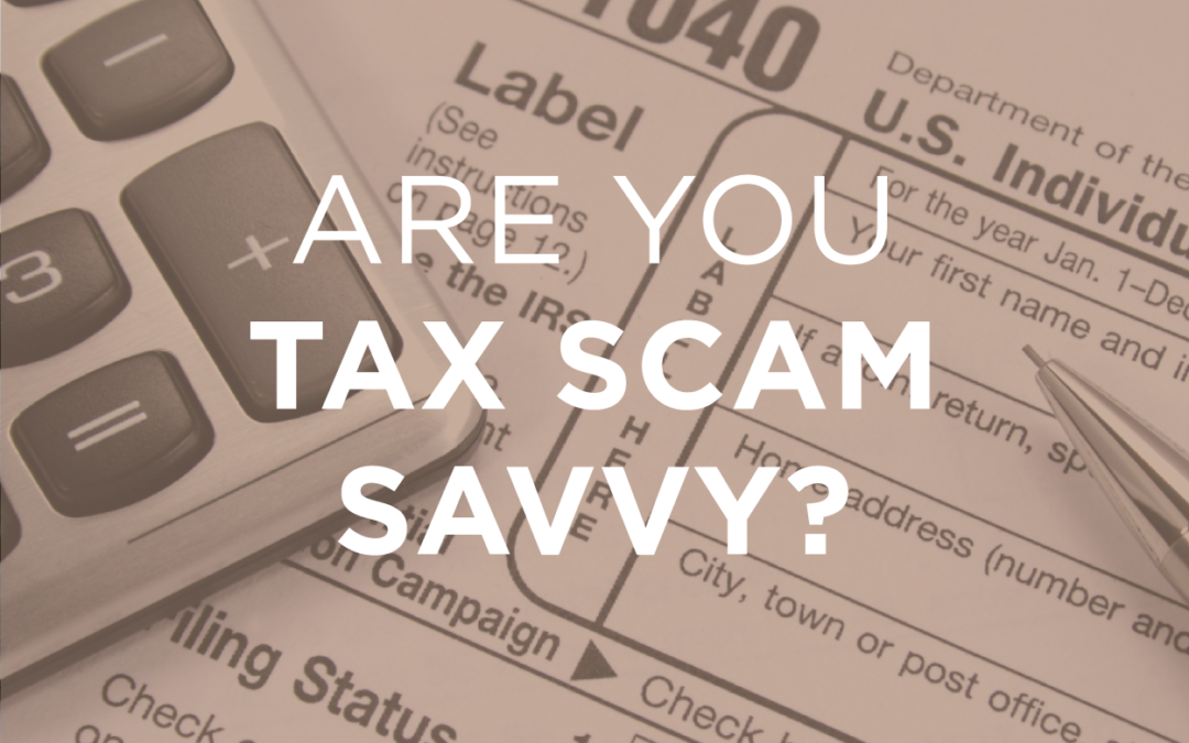 Are You Tax Scam Savvy?